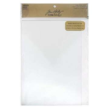 Tim Holtz Mirrored Sheets - 2 Durable Crafting Sheets 6x9