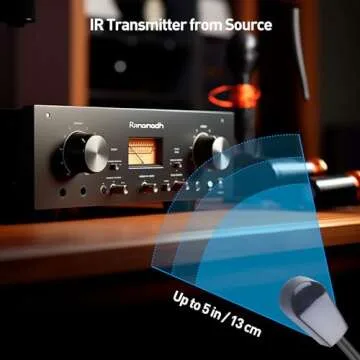 Cable Matters Infrared Remote Extender Cable 10 ft, IR Repeater Kit Cable, IR Extender, USB IR Blaster Cable, Up to 15 ft IR Signal Range