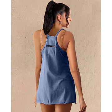 NATRAKI Athletic Dress for Women Stylish Mini Romper
