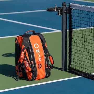 ONIX Pickleball Pro Team Paddle Bag with Pockets and Durability