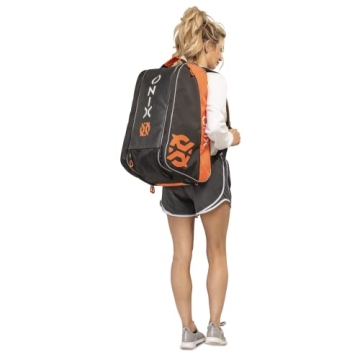 ONIX Pickleball Pro Team Paddle Bag with Pockets and Durability