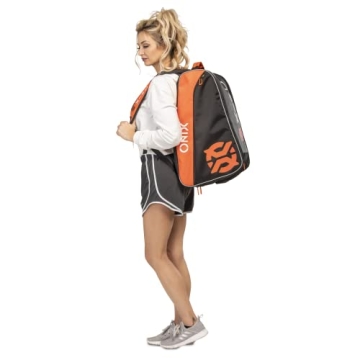 ONIX Pickleball Pro Team Paddle Bag with Pockets and Durability
