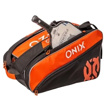 ONIX Pickleball Pro Team Paddle Bag with Pockets and Durability