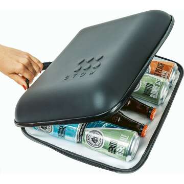 StowCo Portable Cooler Bag - Perfect for Beach & Travel