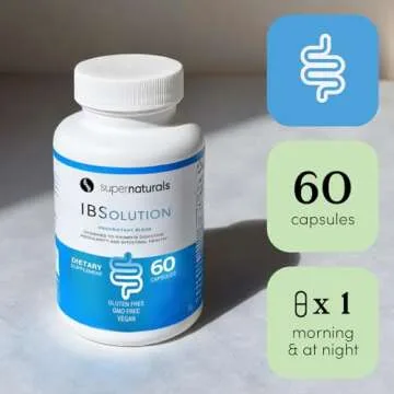 JLM NUTRITIONALS IBSolution Vegan Digestive Health Support 60 Count