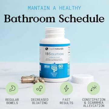 JLM NUTRITIONALS IBSolution Vegan Digestive Health Support 60 Count