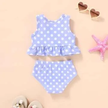 Trendy YOUNGER TREE Toddler Swimsuit for Girls
