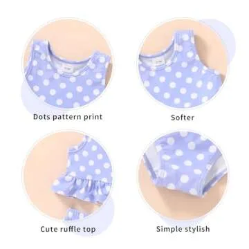 Trendy YOUNGER TREE Toddler Swimsuit for Girls