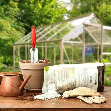 Perlite Bliss (8 Qts) - Organic Perlite for Plants - Coarse Perlite Bulk Soil Amendment - Chunky Perlite for Plants, Potting Soil, Garden Soil, & Coco Coir - Horticultural Perlite for Gardening