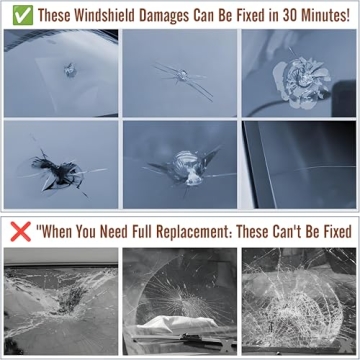 Instant Windshield Repair Kit for Chips and Cracks
