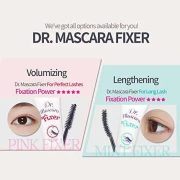 ETUDE Dr. Mascara Fixer For Super Long Lash #02 (Natural Extension) | | Long-Lasting Smudge-Proof Mascara Fixer with Lengthening Effect | Korean Makeup