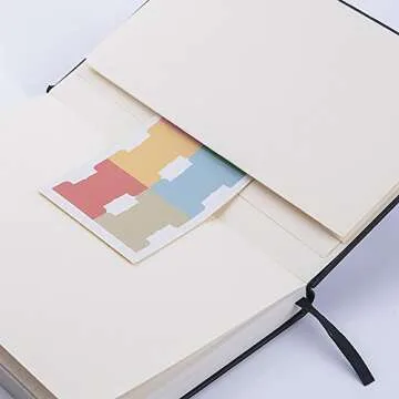 Lemome Dotted Bullet Notebook with Pen Loop - Elegant Black Leather Notebook with Premium Thick Paper (A5) Best Gift for You