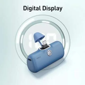 iWALK USB-C Portable Charger for iPhone 15: Mini 20W 4800mAh Wireless Power Bank Fast Charging Travel Battery Pack Compatible with iPhone 16/15/15 Plus/15 Pro/15 Pro Max, Andriod Phone Samsung