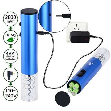 Effortless SANMAS Electric Wine Opener - Perfect Gift