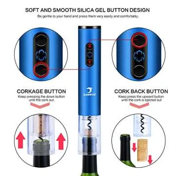 Effortless SANMAS Electric Wine Opener - Perfect Gift