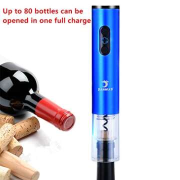 Effortless SANMAS Electric Wine Opener - Perfect Gift