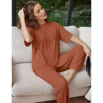 Ekouaer Lounge Sets for Women - Soft & Comfy Pajamas