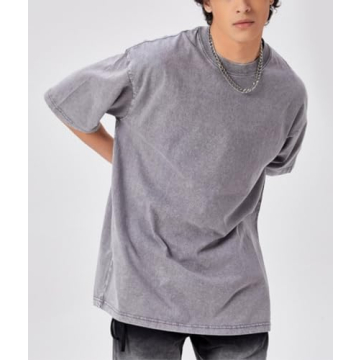 Men's Oversized Cotton T-Shirts – Vintage Casual Tees