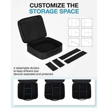 BAGSMART Travel Organizer for Easy Gadget Storage