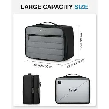 BAGSMART Travel Organizer for Easy Gadget Storage