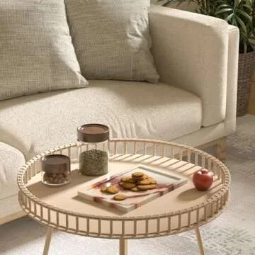 CANDECES Luxurious Marble Vanity Tray for Stylish Decor