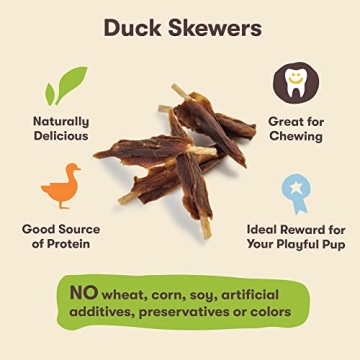 Pet 'n Shape Chik 'n Skewers Premium Duck Chew Treats