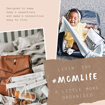 Lucky Love Diaper Bag Organizing Pouches for Busy Parents