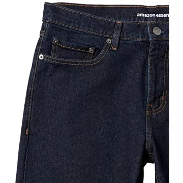 Men's Straight-Fit Stretch Jeans - Affordable Comfort
