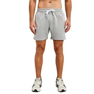 NIMENJOJA Mens Gym Shorts Comfortable with Pockets