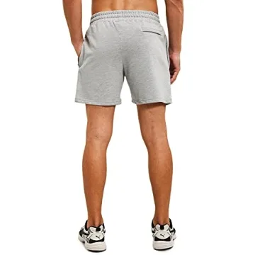 NIMENJOJA Mens Gym Shorts Comfortable with Pockets