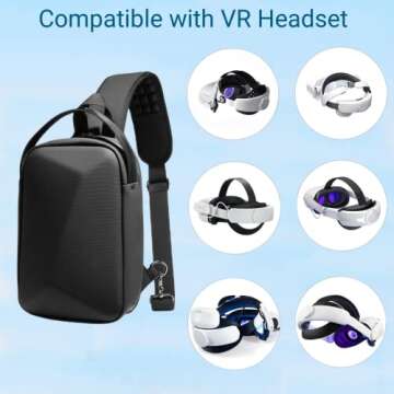Durable Carrying Case for Oculus Quest 2 and Meta Quest Pro