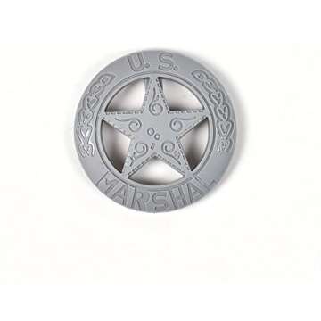 Wild West Cap Play Gun Toy Blaster Play Set – 6 Piece Western Toys for Kids | Cowboy Sheriff Cap Blaster with Handcuffs | Ring Caps Sold Separately - Maxx Action