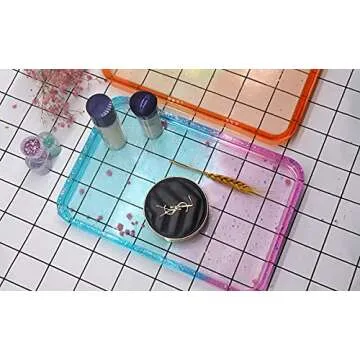 Durable Silicone Tray Molds for Creative DIY Resin Art