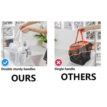 ALYER Mesh Shower Caddy - Perfect Organizer for Travel and Gym