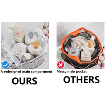 ALYER Mesh Shower Caddy - Perfect Organizer for Travel and Gym