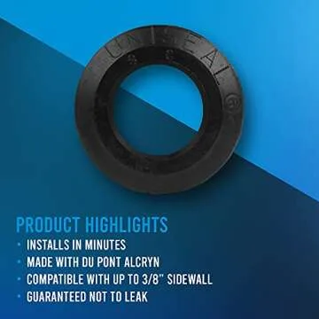 1'' UNISEAL Flexible Tank Adapter for Easy Installations