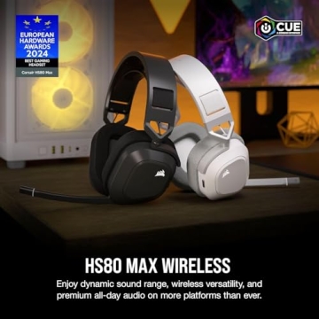 Corsair HS80 MAX Wireless Gaming Headset - Renewed