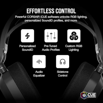 Corsair HS80 MAX Wireless Gaming Headset - Renewed