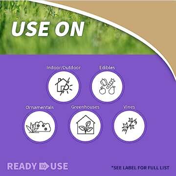 Bonide Mite-X Insecticide and Miticide, 32 oz Ready-to-Use Spray Botanical Extracts Control Mites, T...