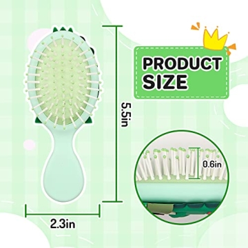 Cute Dinosaur Toddler Hair Brush for Easy Grooming