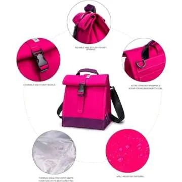 SUNNY BIRD Insulated Lunch Bag for Outdoor Adventures