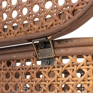 Modern Decorative Oval Woven Rattan Storage Boxes Set