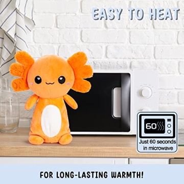 Cute Axolotl Microwavable Heating Pad for Comfort Lovers