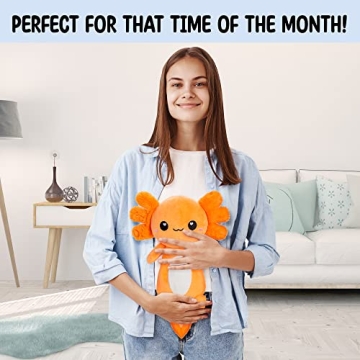 Cute Axolotl Microwavable Heating Pad for Comfort Lovers