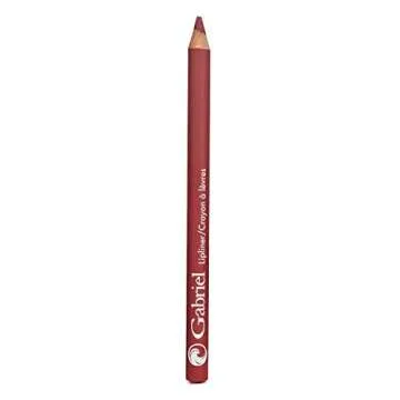 Gabriel Cosmetics Classic Lip Liner, Paraben Free, Vegan, Gluten-free, Cruelty-free, Non GMO (Berry)