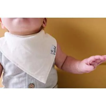 Trendy Copper Pearl Baby Bandana Bibs for Stylish Infants