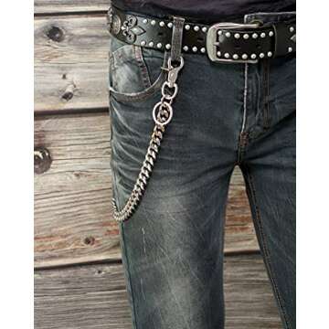 Newtro Heavy Duty Wallet Chain for Men and Women