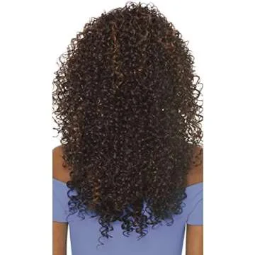 Outre Synthetic Hair Half Wig Quick Weave Batik Dominican Curly (S1B/30)