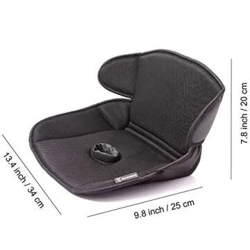 G Ganen Baby Piddle Pad, Toddler Waterproof Liner Seat Protector Compatible with Car Seat Stroller with 3D Breathable Material Easy Drying.