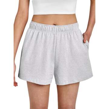 AUTOMET Womens Sweat Shorts Trendy Casual Athletic Shorts Running Summer Vacation Outfits Comfy 2024...